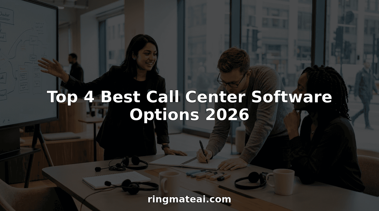 Top 4 Best Call Center Software Options 2026
